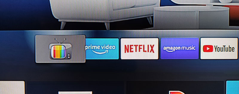 iptv extreme nella home di amazon fire stick